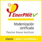 Construcciones y Contratas Huerva- Enerphit- Modernización certificada- Passive House Institute.