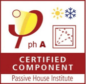 Construcciones y Contratas Huerva Certificaciones Passivehause- PH-Componente certificado- Passive House Institute